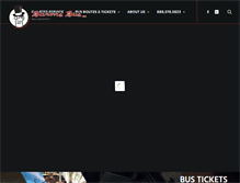 Tablet Screenshot of baronsbus.com